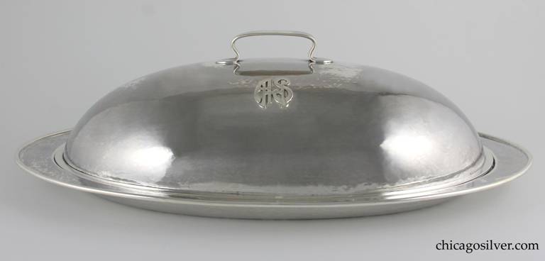 Kalo tray and fitted dome, large and early