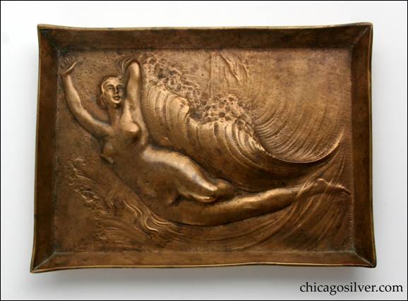 Clemens Friedell bronze tray