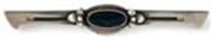 Kalo bar pin with bloodstone
