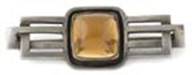 Kalo bar pin with citrine
