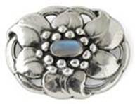 Kalo brooch with moonstone
