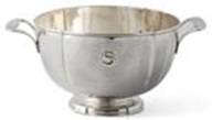 Novick lobed 2-handled footed bowl
