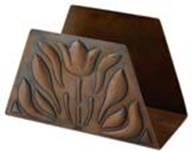 Kalo copper letter holder
