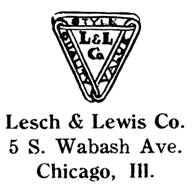 Lesch & Lewis Co. jewelry mark
