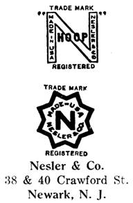 Nesler & Co. jewelry mark