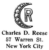 Charles D. Reese jewelry mark