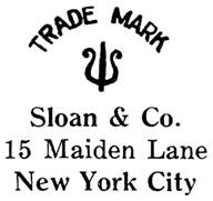 Sloan & Co. jewelry mark
