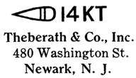 Theberath & Co. jewelry mark