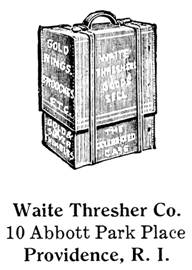 Waite Thresher Co. jewelry mark