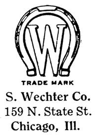 S. Wechter Co. jewelry mark