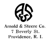 Arnold & Steere Co. jewelry mark