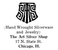 Art Silver Shop jewelry mark