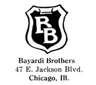 Bayardi Brothers jewelry mark