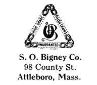 S. O. Bigney Co. jewelry mark