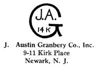 J. Austin Granbery Co. jewelry mark