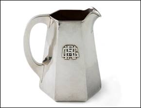 Kalo Shop paneled pitcher