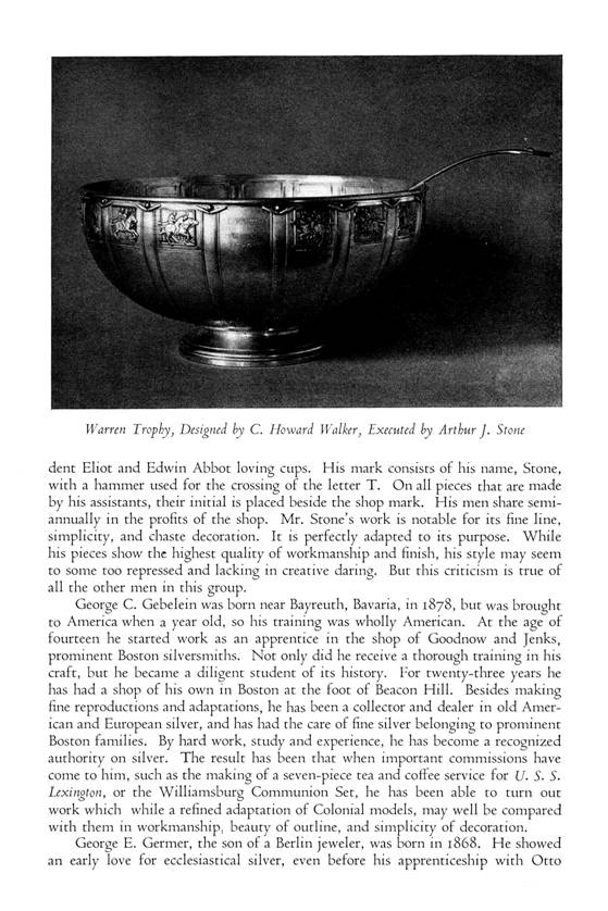 Silversmiths of New England -- Henry P. Macomber -- p. 4
