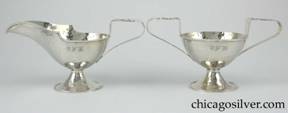 Early H.E. Potter creamer and sugar set.  