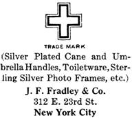 J. F. Fradley & Co. silver mark
