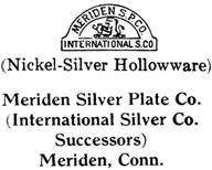 Meriden Silver Plate Co. silver mark