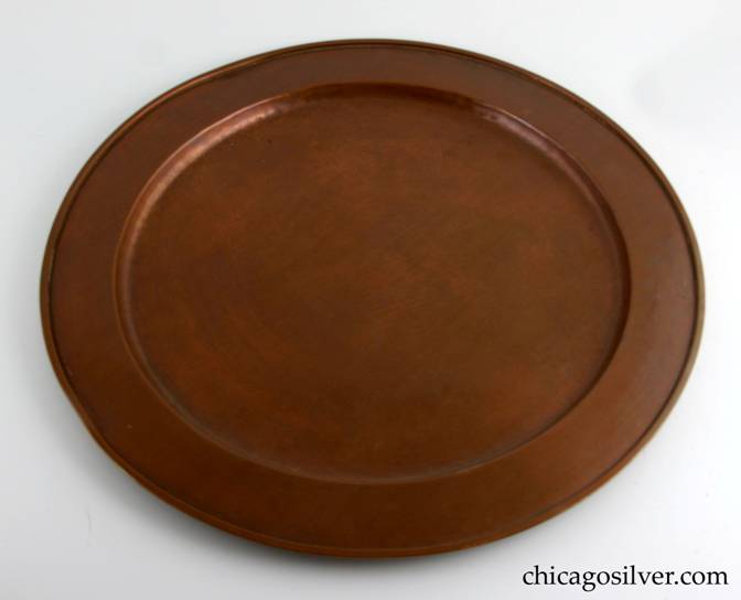 Kalo copper tray for samovar