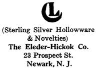 Eleder-Hickok Co. silver mark