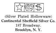 Continental Sheffield Silver Co. silver mark