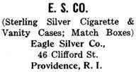 Eagle Silver Co. silver mark