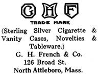 G. H. French & Co. silver mark