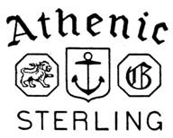 Gorham Mfg. Co. Athenic silver mark