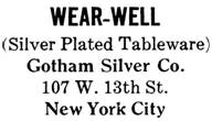 Gotham Silver Co. silver mark