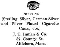 J. T. Inman & Co. silver mark