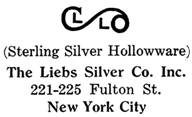 Liebs Silver Co. silver mark