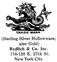 Redlich & Co. silver mark