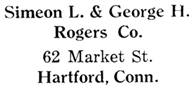 Simeon L. & George H. Rogers Co. silver mark