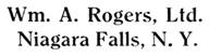 William A. Rogers silver mark