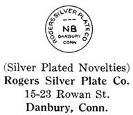 Rogers Silver Plate Co. silver mark