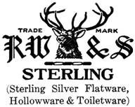 R. Wallace & Sons Mfg. Co. silver mark