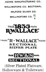 R. Wallace & Sons Mfg. Co. silver mark