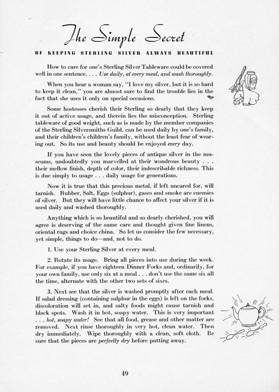 Page from The Story of Sterling 