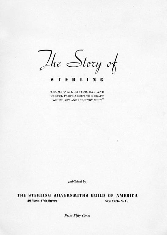 Page from The Story of Sterling 