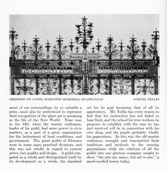 Samuel Yellin article